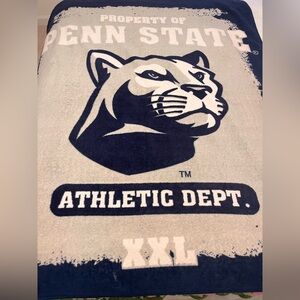 Penn State University Athletic Dept XXL Blanket